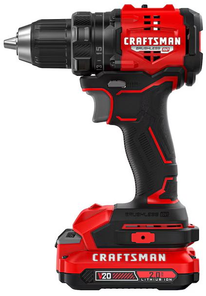 Craftsman V20 Brushless RP Compact Drill/Driver Kit CMCD714D1
